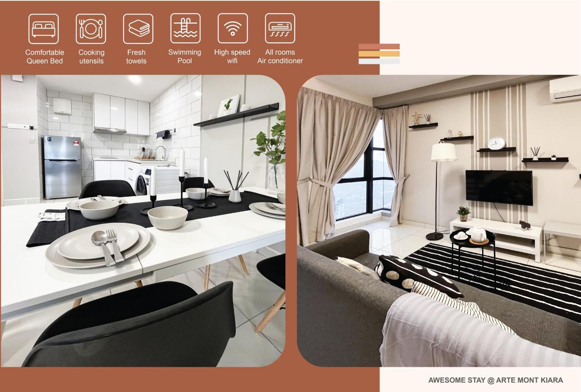 Nj Homestay At Arte Mont Kiara Kuala Lumpur Exterior foto